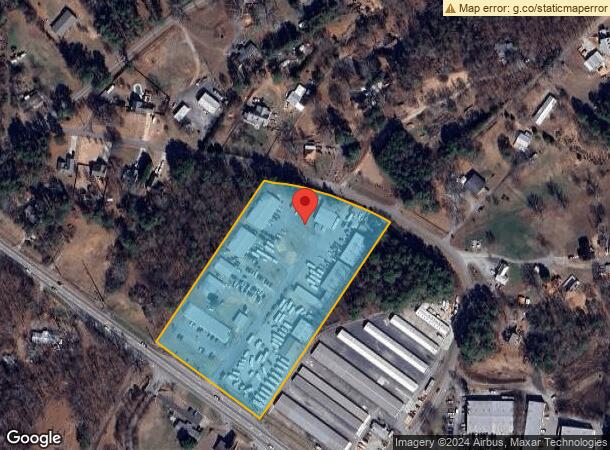  5110 Chattahoochee Indust Park, Cumming, GA Parcel Map