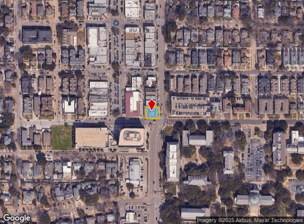  6601 Hillcrest Ave, Dallas, TX Parcel Map