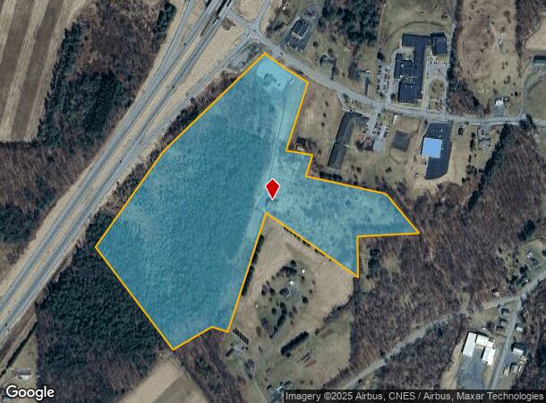 8586 Route 414, Liberty, PA Parcel Map