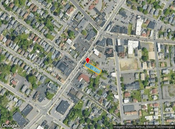  127 S Blakely St, Dunmore, PA Parcel Map