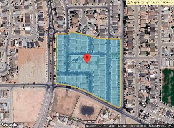  12949 Eastbrook Dr, El Paso, TX Parcel Map