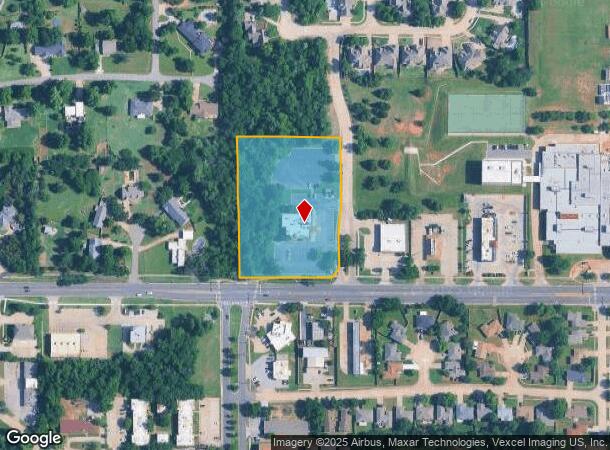  801 E Danforth Rd, Edmond, OK Parcel Map