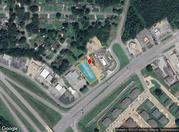 Florence Blvd, Florence, AL Parcel Map