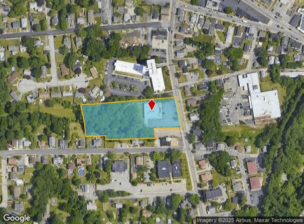 1029 Main St, West Warwick, RI Parcel Map