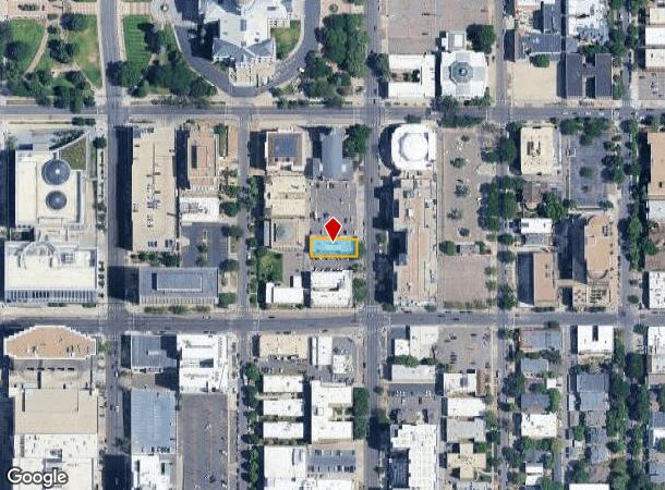  1329 N Grant St, Denver, CO Parcel Map