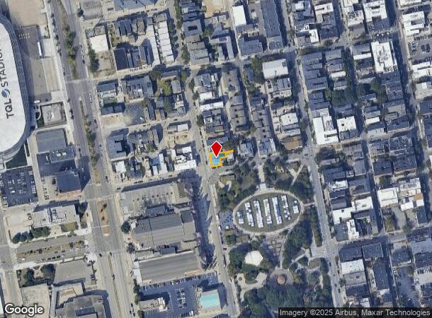  1400 W Elm St, Cincinnati, OH Parcel Map