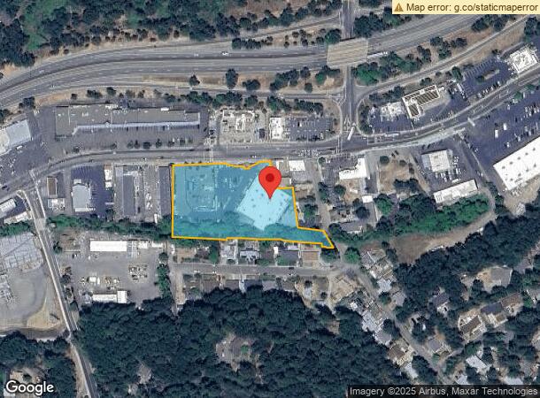  1360 Broadway, Placerville, CA Parcel Map