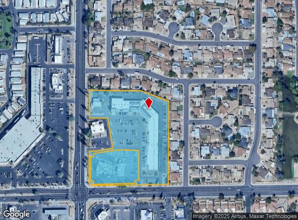  6666 W Peoria Ave, Glendale, AZ Parcel Map