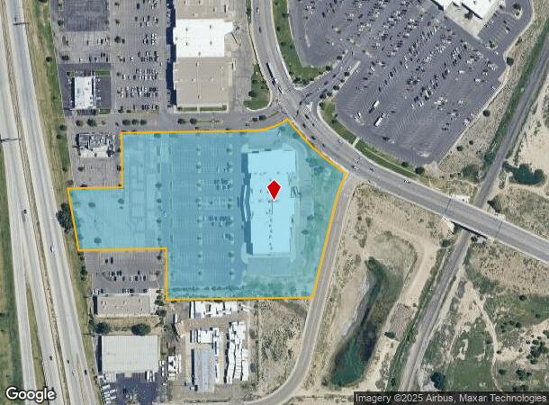 4140 N Freeway Rd, Pueblo, CO Parcel Map