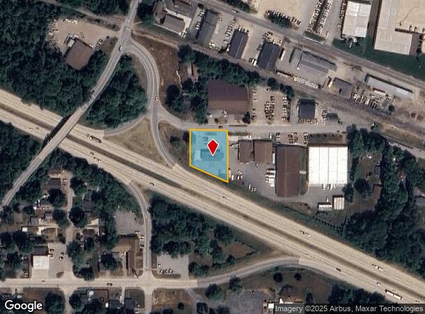  1460 Franklin St, Marne, MI Parcel Map