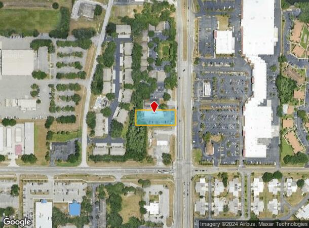  4029 Little Rd, New Port Richey, FL Parcel Map