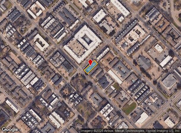  1830 N Fitzhugh Ave, Dallas, TX Parcel Map