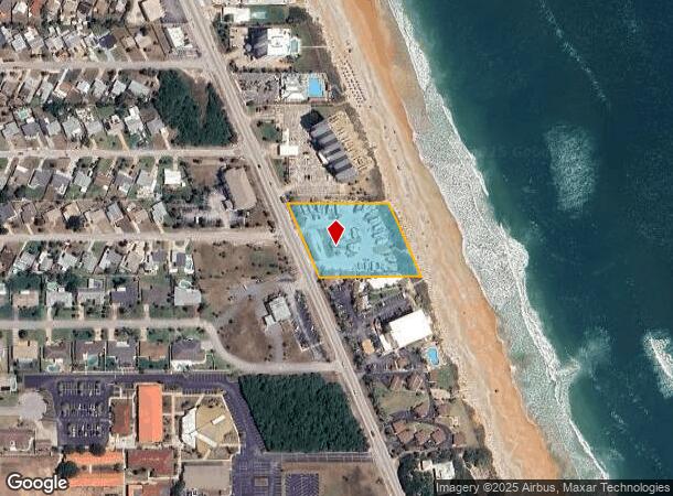  1047 Ocean Shore Blvd, Ormond Beach, FL Parcel Map