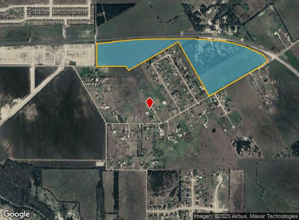  635 E Reindeer Rd, Lancaster, TX Parcel Map