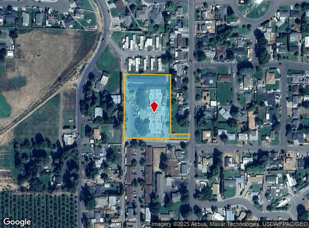 912 Hillcrest St, Grandview, WA Parcel Map