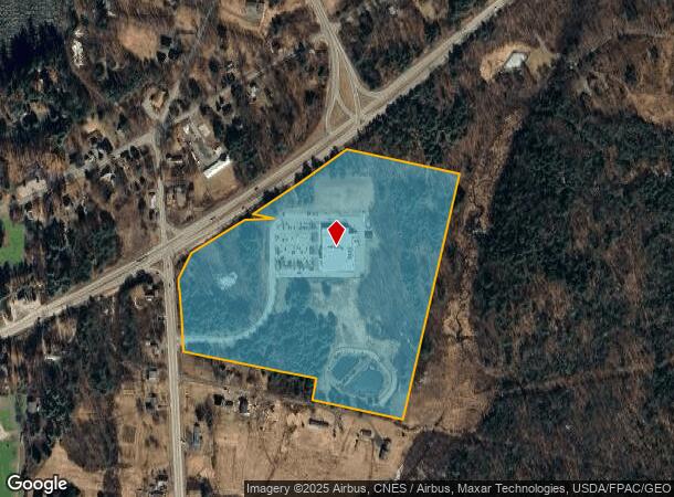 33 Hannaford Dr, South China, ME Parcel Map