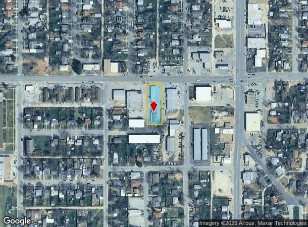  1433 S 14Th St, Abilene, TX Parcel Map