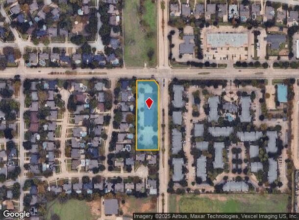 4100 Heritage Ave, Grapevine, TX Parcel Map