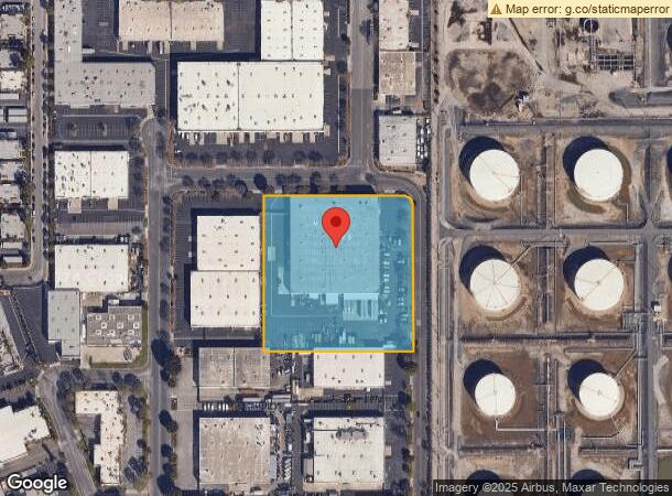  1048 E Burgrove St, Carson, CA Parcel Map