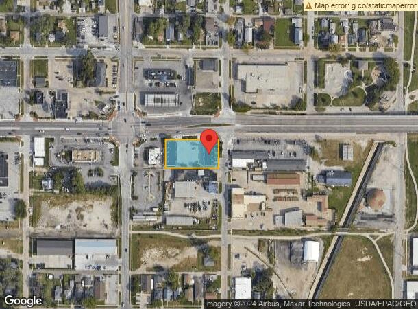  1505 W Broadway, Council Bluffs, IA Parcel Map