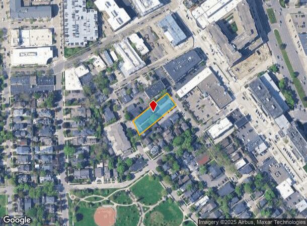 645 Purdy St, Birmingham, MI Parcel Map