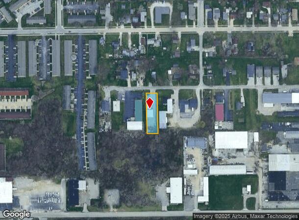  2701 Alma Ave, Fort Wayne, IN Parcel Map