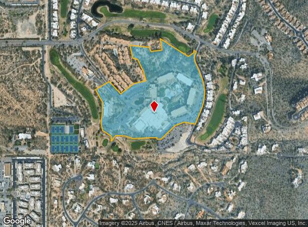  10000 N Oracle Rd, Tucson, AZ Parcel Map