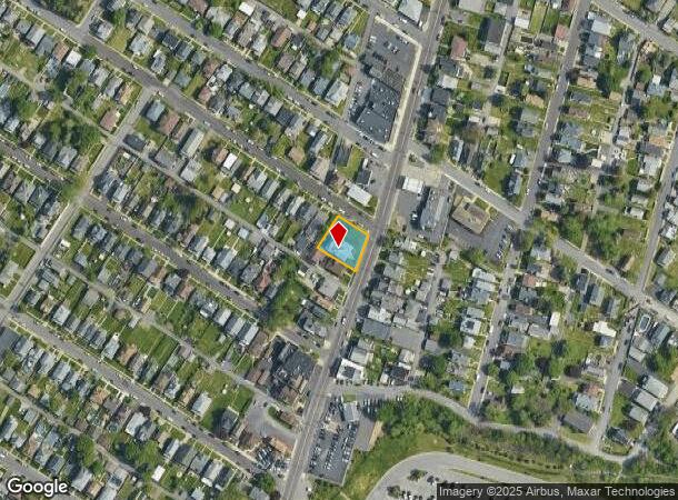  1218 S Main Ave, Scranton, PA Parcel Map