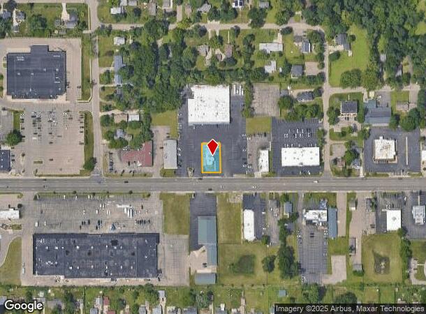  91 Columbia Ave E, Battle Creek, MI Parcel Map