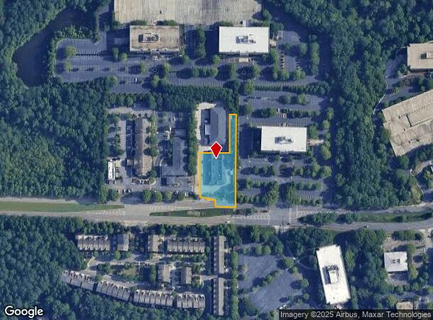 3050 Mansell Rd, Alpharetta, GA Parcel Map