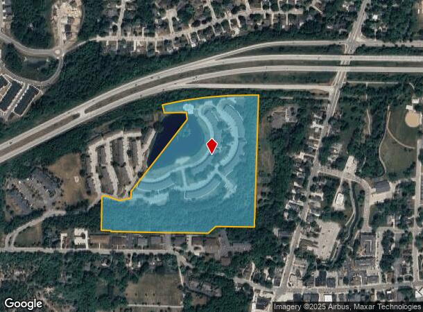  321 Lakeview Dr, Hartland, WI Parcel Map