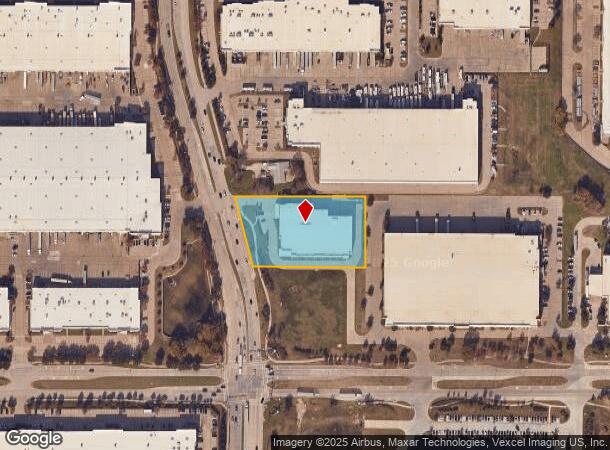  850 Gerault Rd, Flower Mound, TX Parcel Map