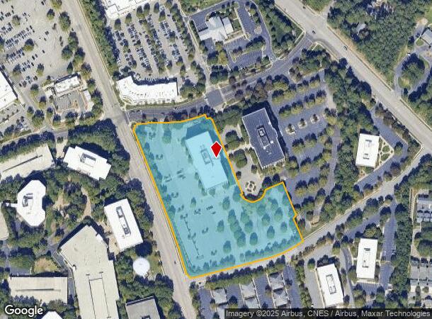 8510 Colonnade Center Dr, Raleigh, NC Parcel Map