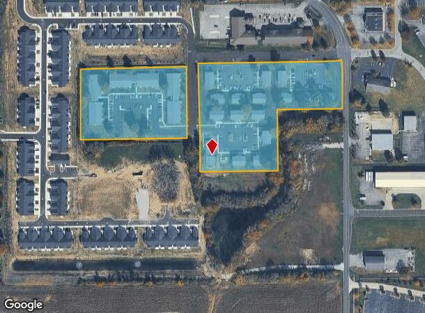  2015 Franklin Cove Ct, Franklin, IN Parcel Map