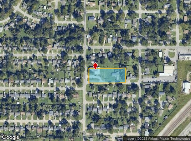  4241 S 37Th Ave W, Tulsa, OK Parcel Map