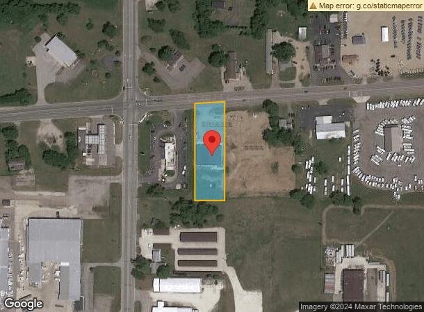  833 W Chicago Rd, White Pigeon, MI Parcel Map