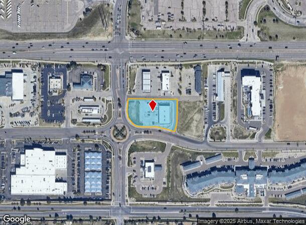  7345 Duryea Dr, Colorado Springs, CO Parcel Map