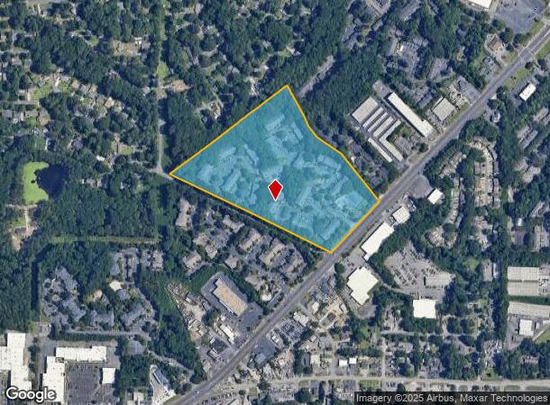  1675 Roswell Rd, Marietta, GA Parcel Map