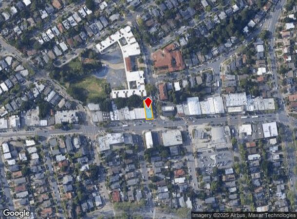  1797 Solano Ave, Berkeley, CA Parcel Map
