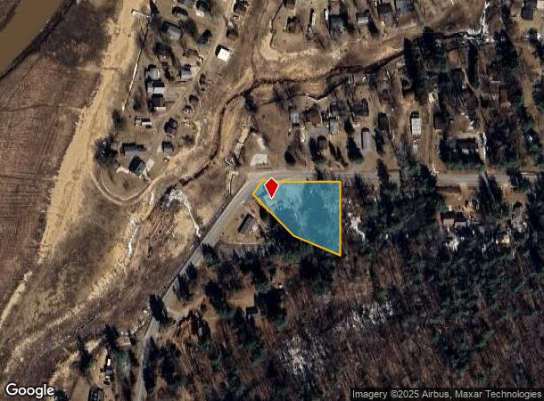 5021 Middle Rd, Hope, MI Parcel Map