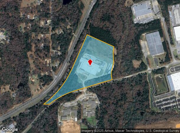  7701 Chattsworth Rd, Midland, GA Parcel Map