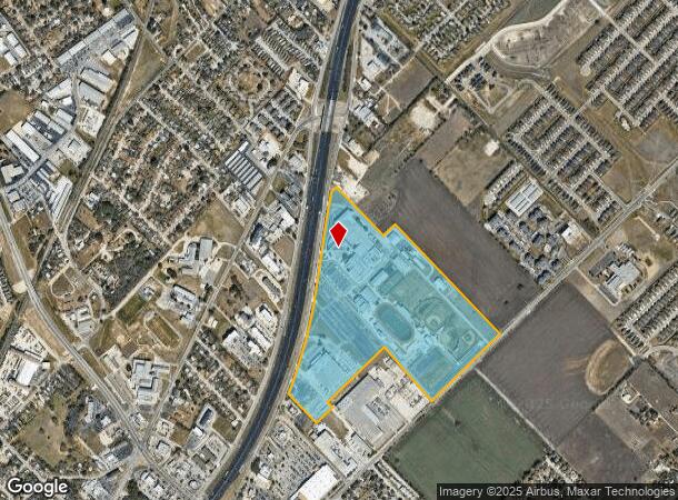  1510 N Interstate 35 N, New Braunfels, TX Parcel Map