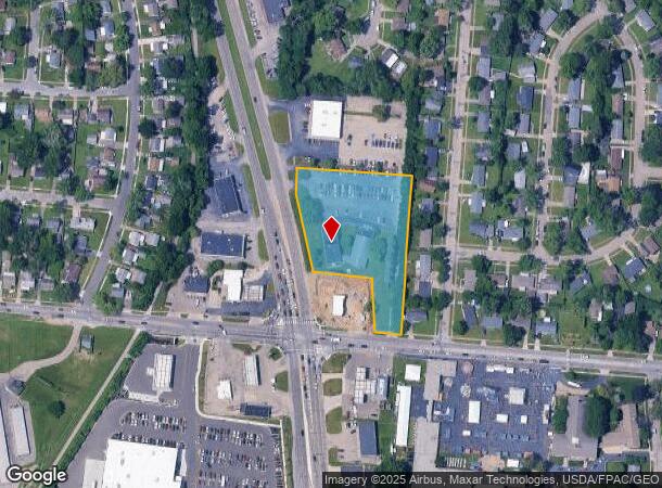  456 Woodman Dr, Dayton, OH Parcel Map