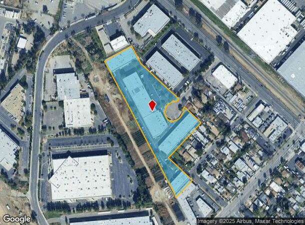 15853 Monte St, Sylmar, CA Parcel Map