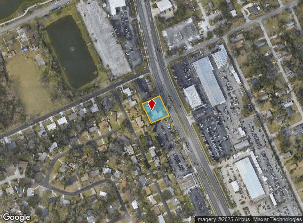  550 N Nova Rd, Daytona Beach, FL Parcel Map