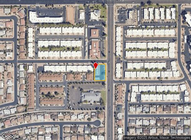 510 S Greenfield Rd, Mesa, AZ Parcel Map