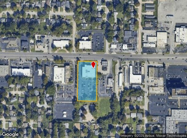  1610 E Sunshine St, Springfield, MO Parcel Map