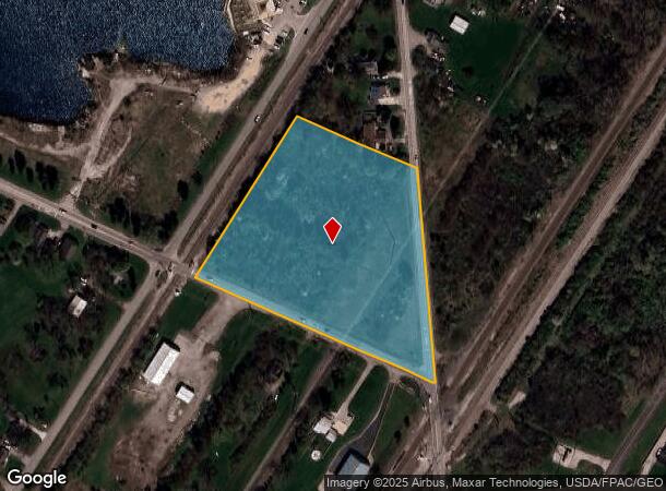  E Dunbar Rd, Monroe, MI Parcel Map