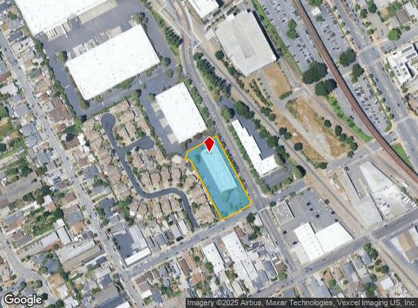 1645 Alvarado St, San Leandro, CA Parcel Map
