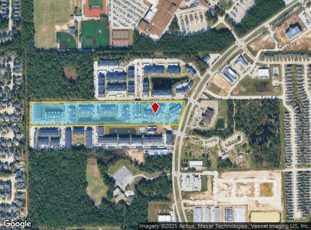 17417 W Lake Houston Pkwy, Humble, TX Parcel Map